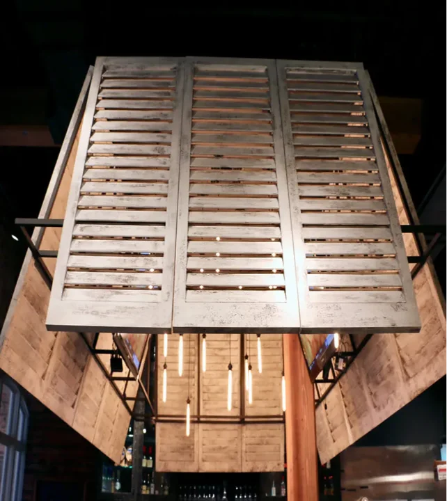 Interior Fixed Louver Shutters