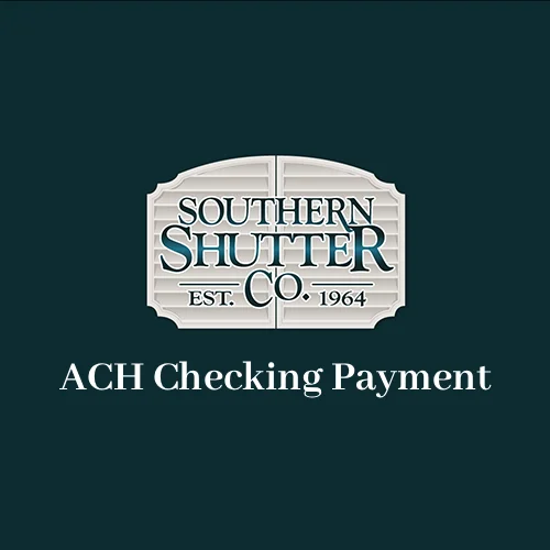 ACH Checking Payment