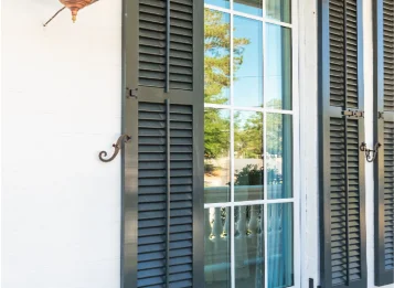 Movable Louvered Shutters