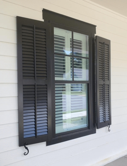 Movable Louver Shutters